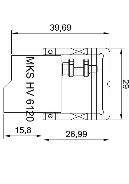 MKS LDS HV6120 KIT (Arm L:2 MM)#TLS1120