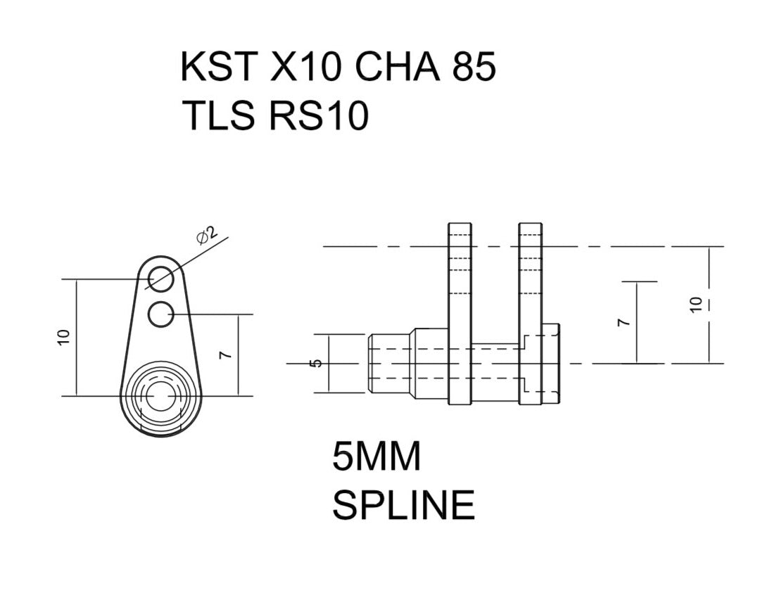 KST LDS KIT (Servo Horn L:6.35mm) - Tomas Liu Studio