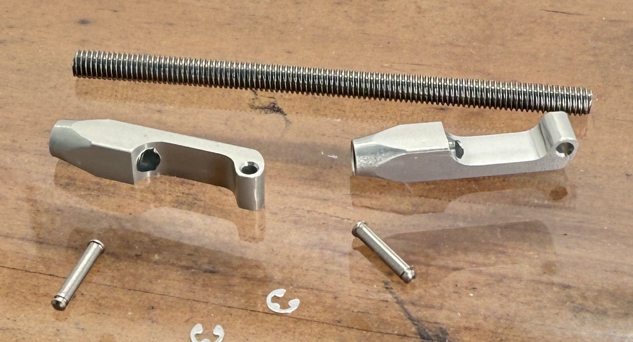 Aluminum connector r (Hole 1.3mm)M3 Thread #TLS0072 -3