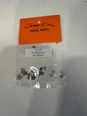 E CLIP For Pin2.0mm #TLS0024-6