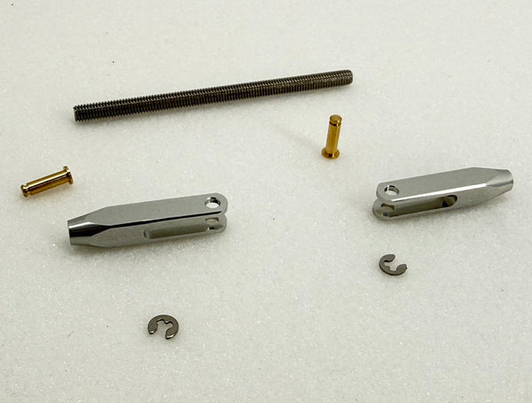 Aluminum Clevis R Set - M3*0.5P Thread #TLS4525
