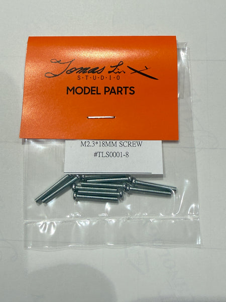 M2.3 X18MM SCREW #TLS0001-8