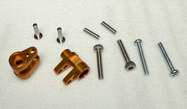 KST/CHA85/TLS RS10   LDS Servo Horn(Arm:L 3.6/6.35MM)PIN 2.0MM)#TLS0068B(A PAIR)