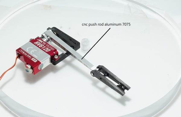 CNC PUSH ROD Aluminum 7075#TLS0147~0151